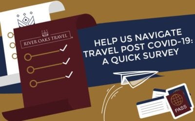 Help Us Navigate Post COVID-19: A Quick Travel Survey