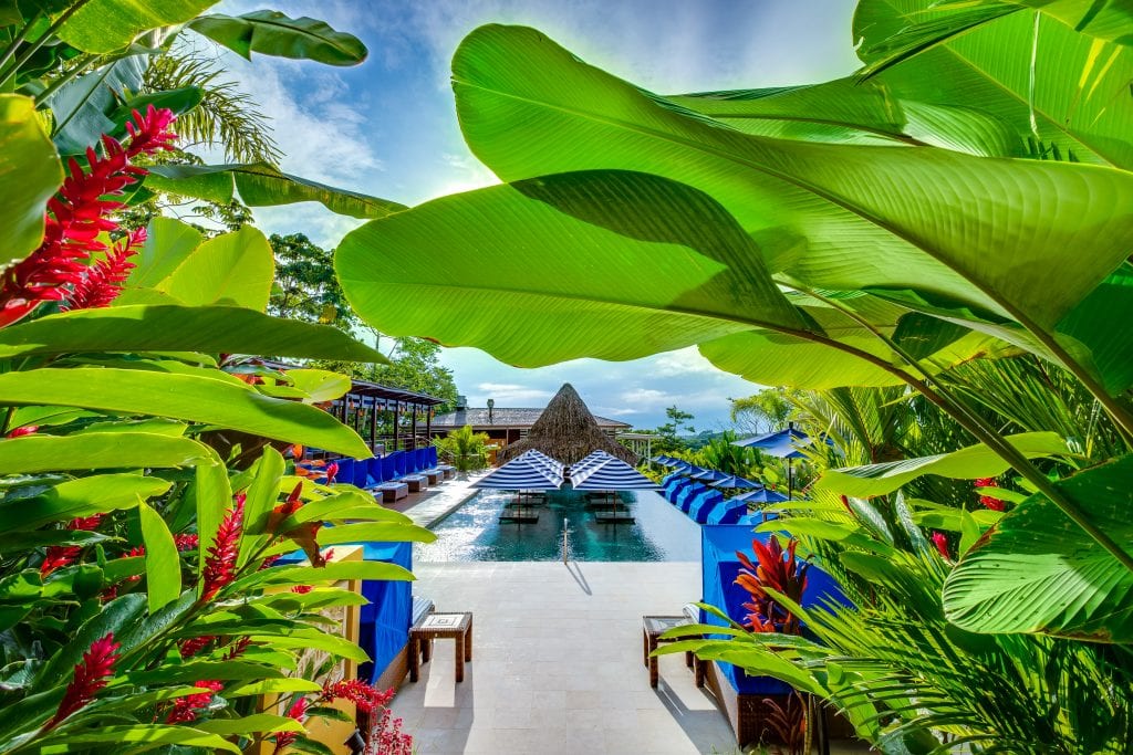 Pool at Nayara Gardens in Costa Rica