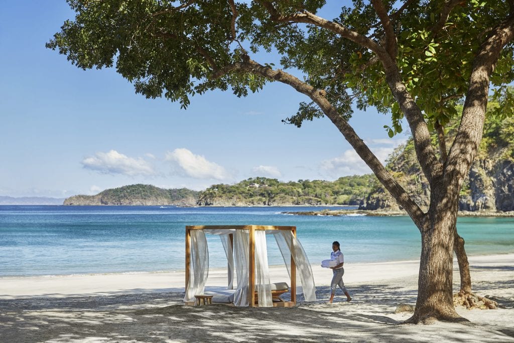 Beach in Costa Rica at the Four Seasons Papagayo