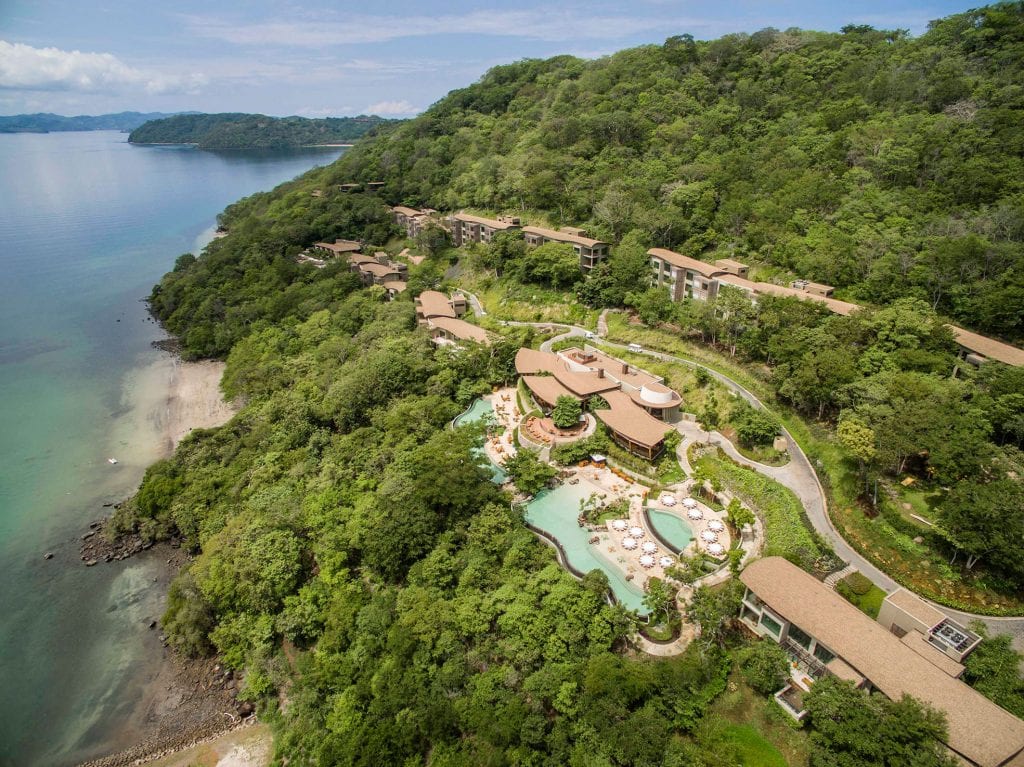 Aerial view of the Andaz Costa Rica