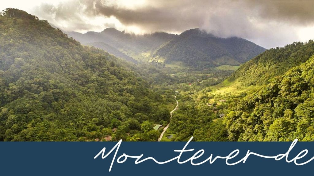 Monteverde cloud forest in Costa Rica