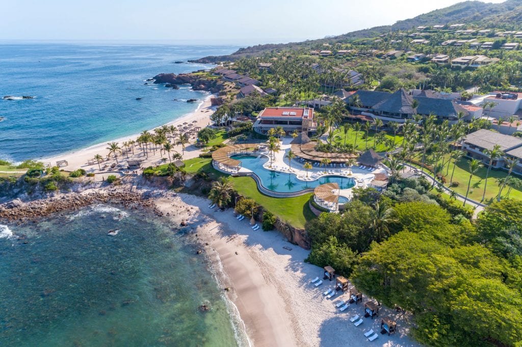 Nuna Pool at Four Seasons Punta Mita in Riviera Nayarit River Oaks Travel Agency