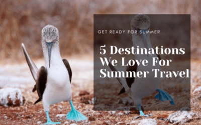 Get Ready for Summer: 5 Destinations We Love For Summer Travel