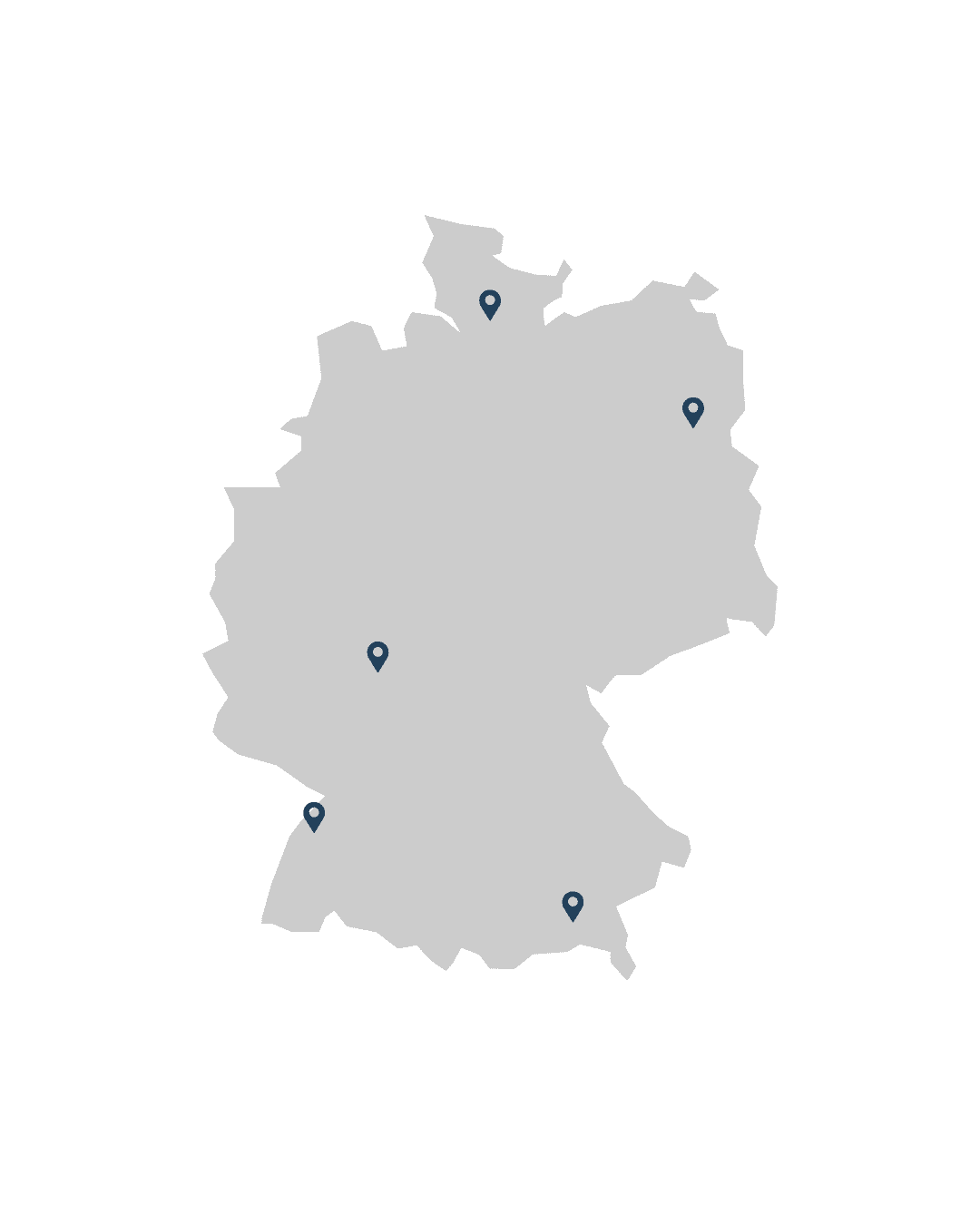 Map of Germany